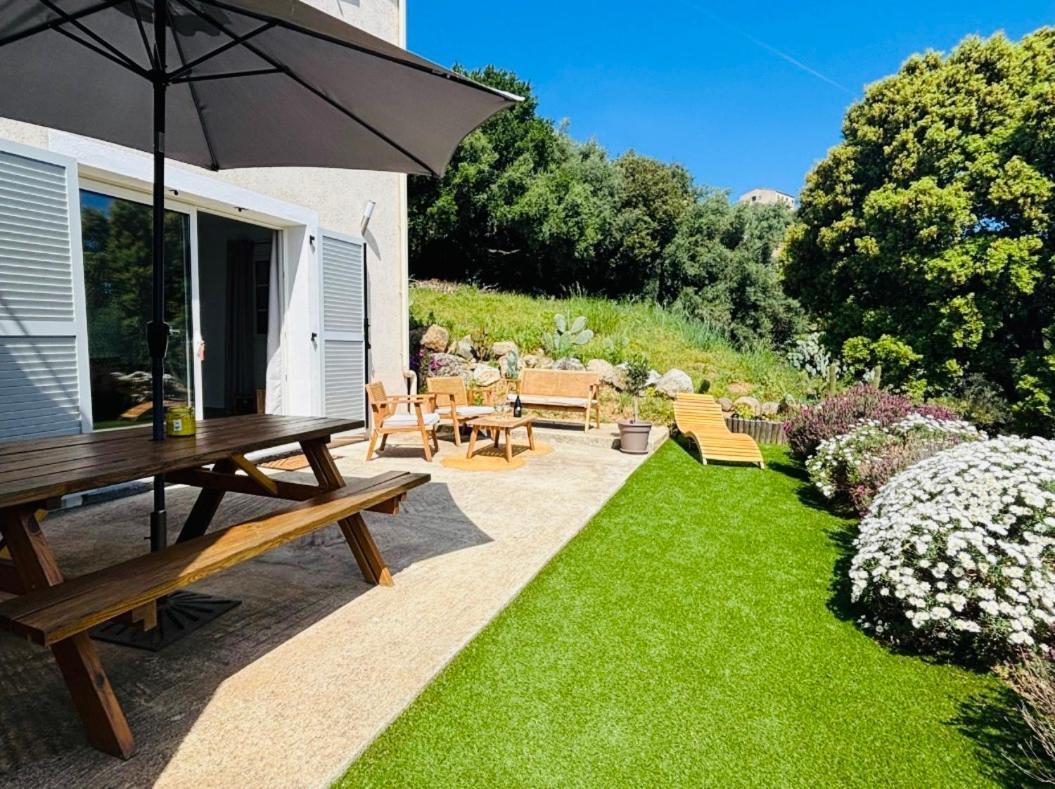 Apartament Casa Fondale Santa-Reparata-di-Balagna Zewnętrze zdjęcie